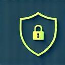 Icon representing compliance security